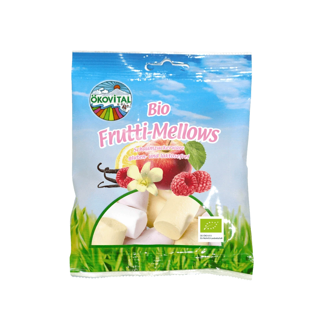 Ekologiški vaisiniai zefyrai, OKOVITAL, 90 g