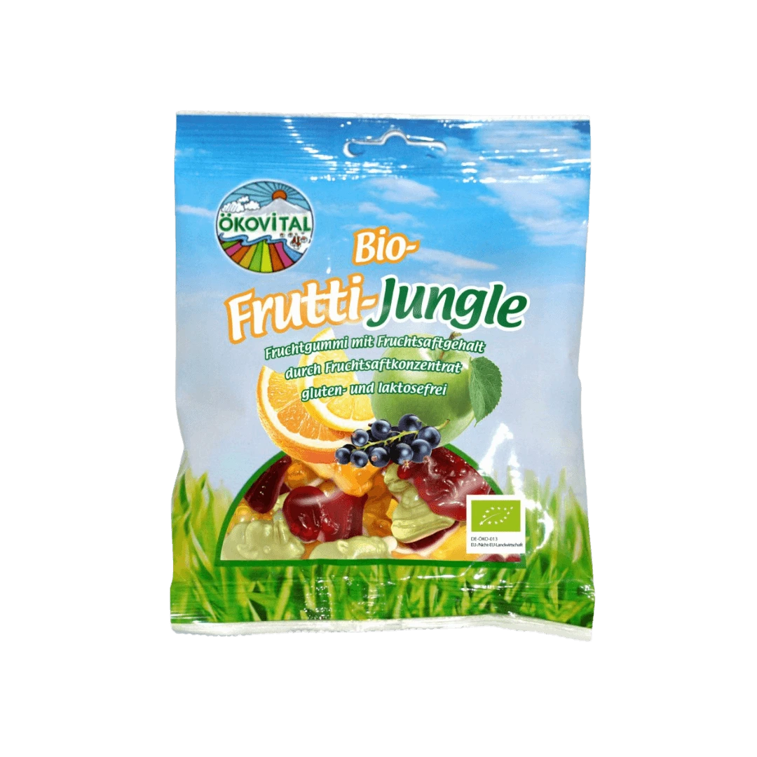 Ekologiški guminukai Džiunglės, OKOVITAL, 80 g