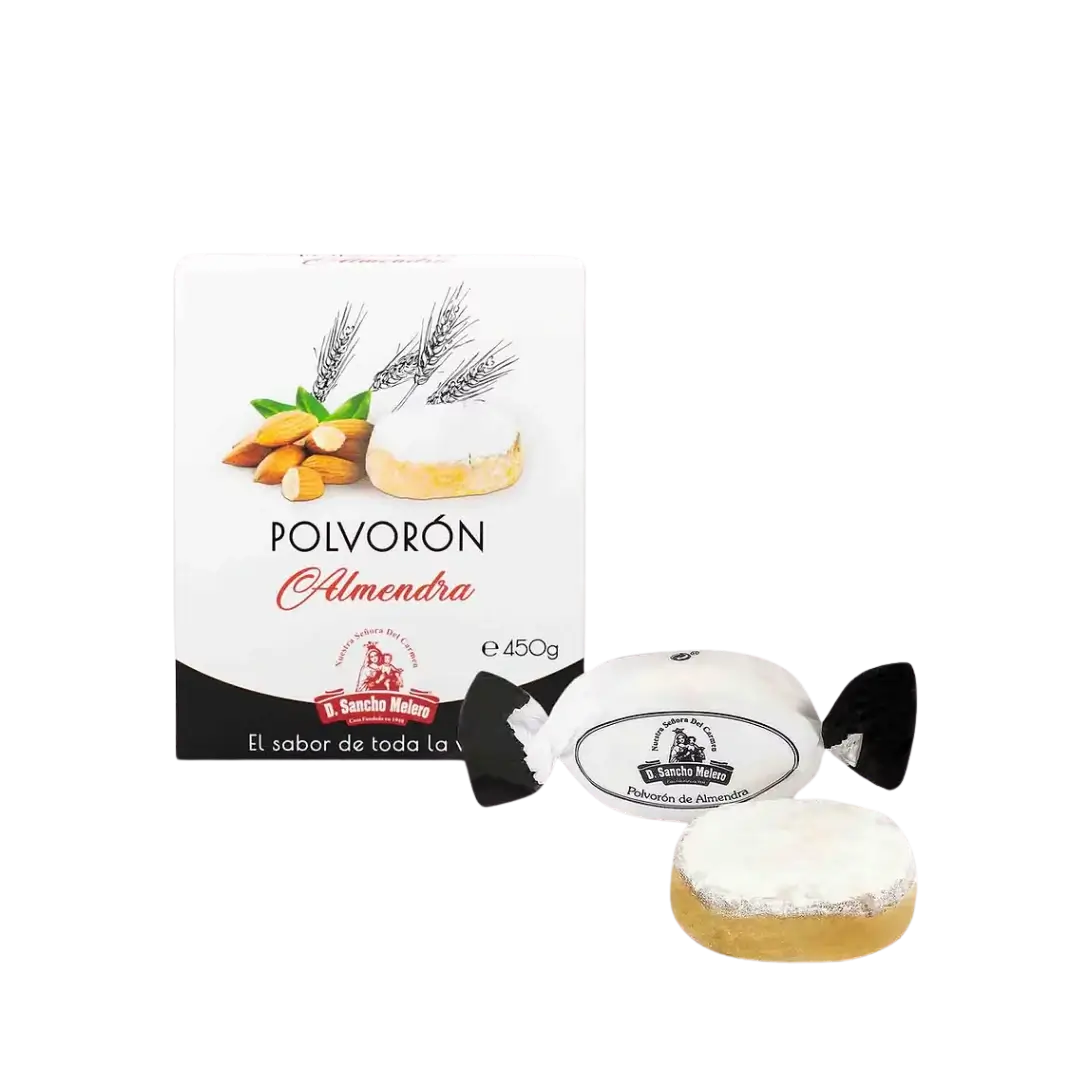 Ispaniški sausainiai POLVORON su migdolais, 450g