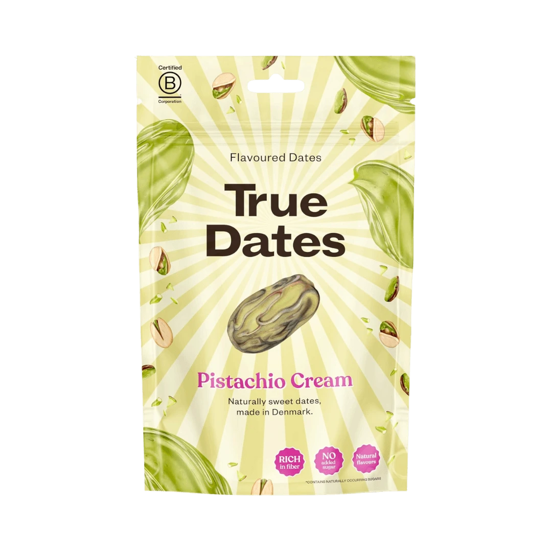 Datulės su pistacijų kremu TRUE DATES, 100 g