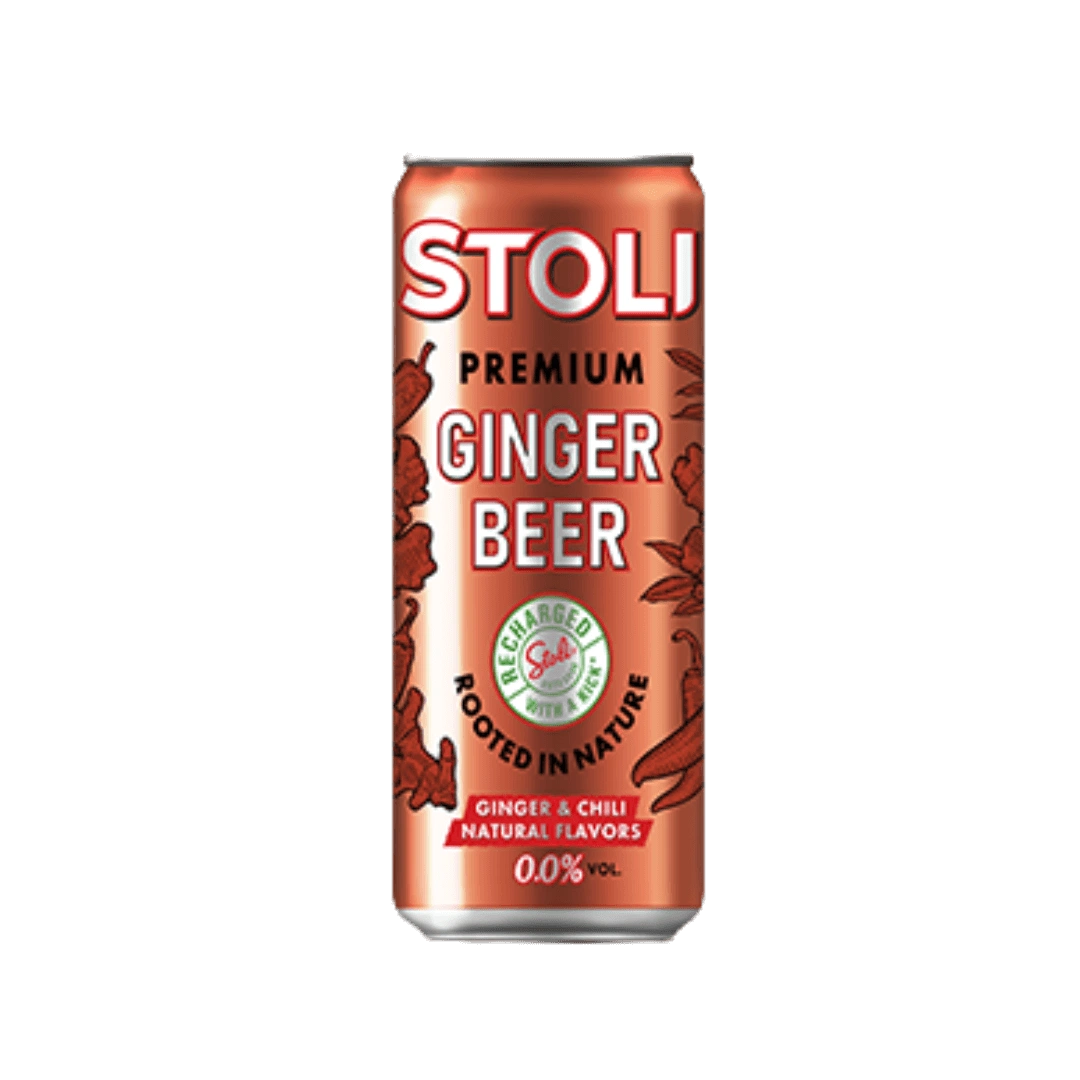 Stoli Ginger Beer – nealkoholinis imbierinis gėrimas su aštria imbiero ir čili nata.