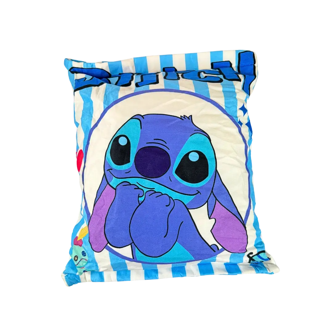 Pagalvė su stitch atvaizdu mėlyna