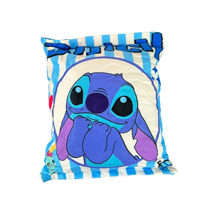 Pagalvė su stitch atvaizdu mėlyna