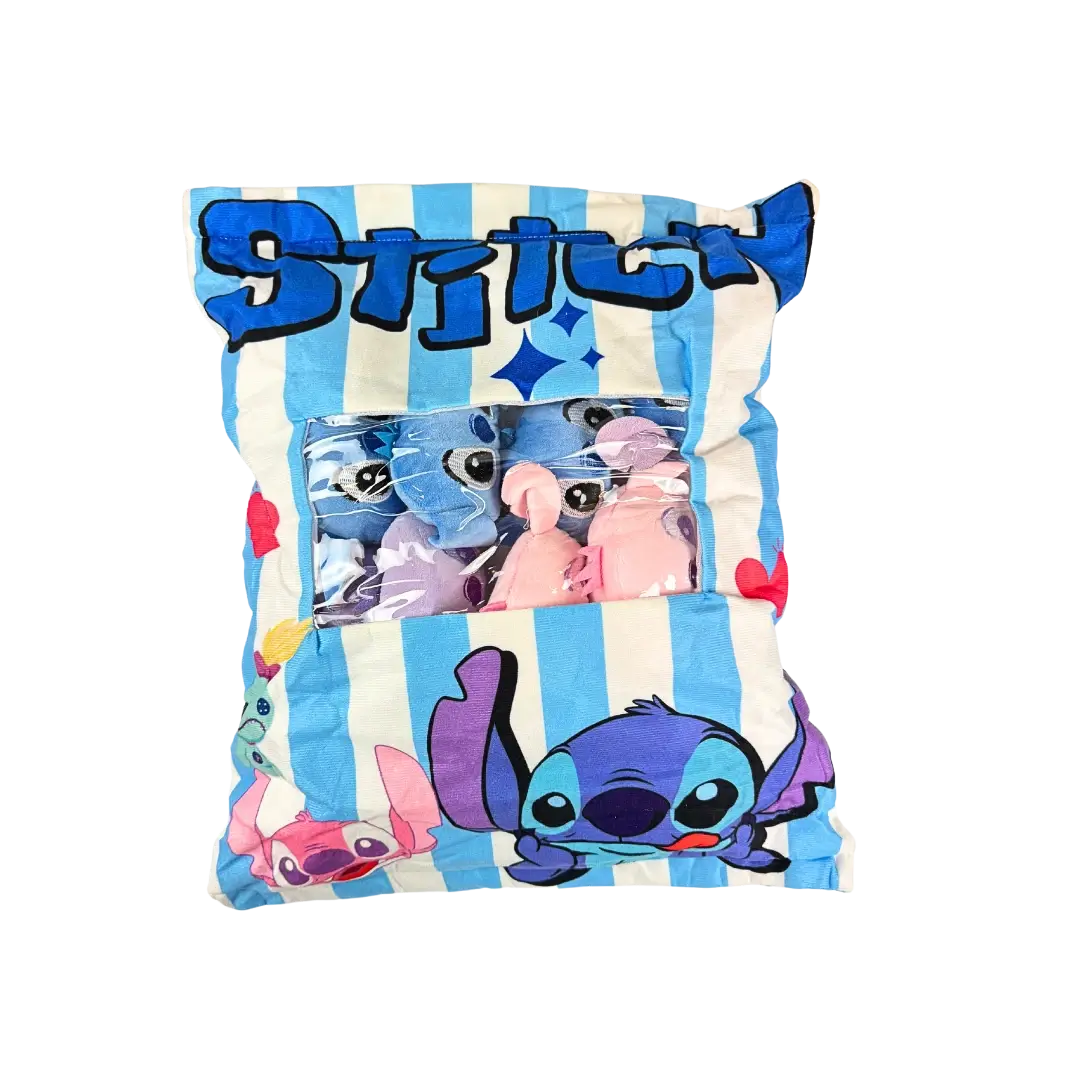Pagalvė STITCH su žaisliukais