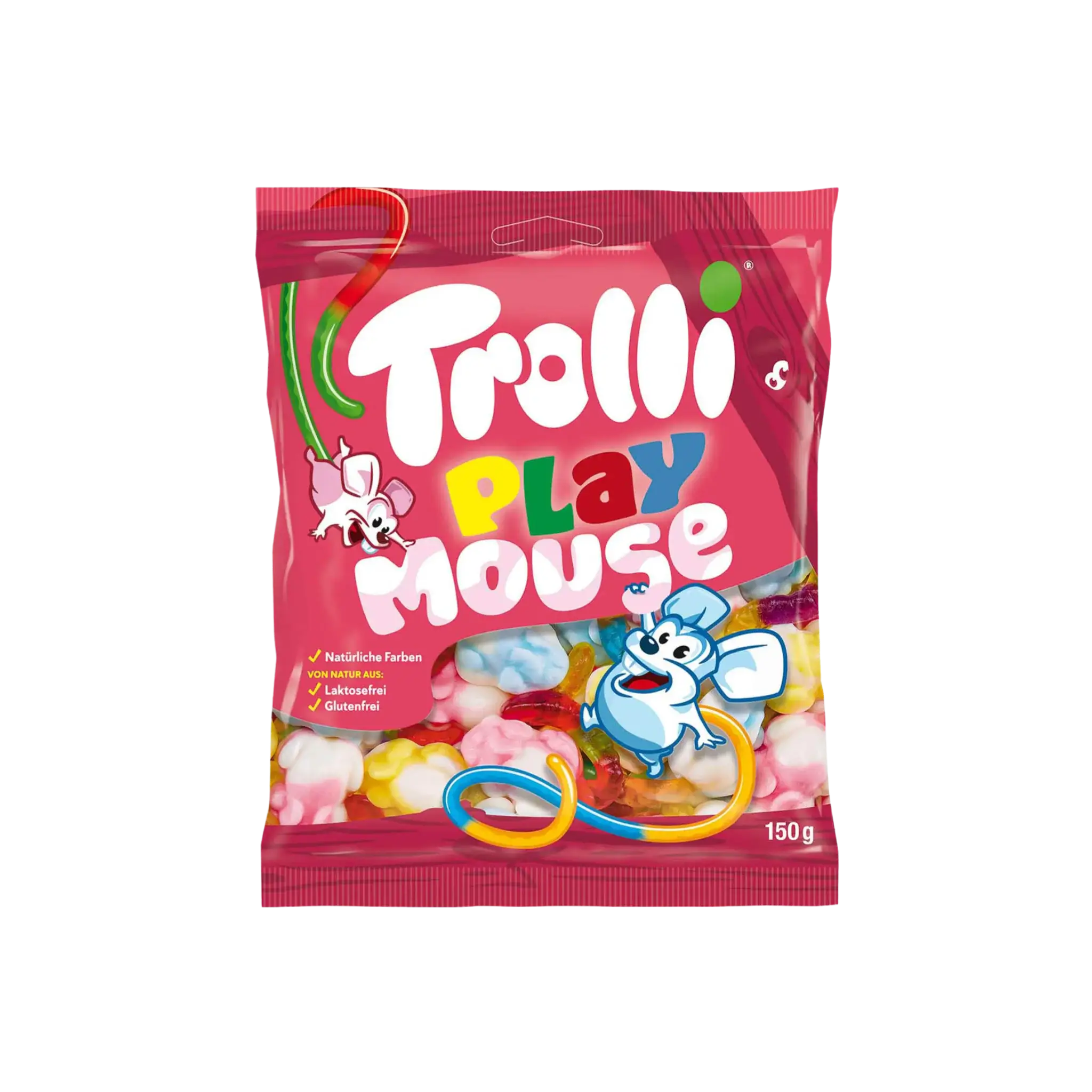 Guminukai PLAY MOUSE, TROLLI, 150g