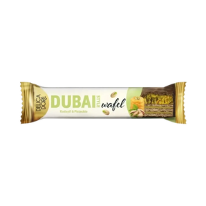 Vaflinis batonėlis Delicadore Dubai su pistacijomis ir kadayif tešla, bonboni šokoladukai