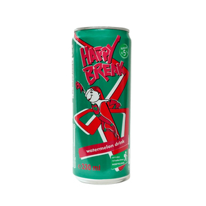 Happy Break arbūzų skonio gėrimas 330 ml pakuotėje.