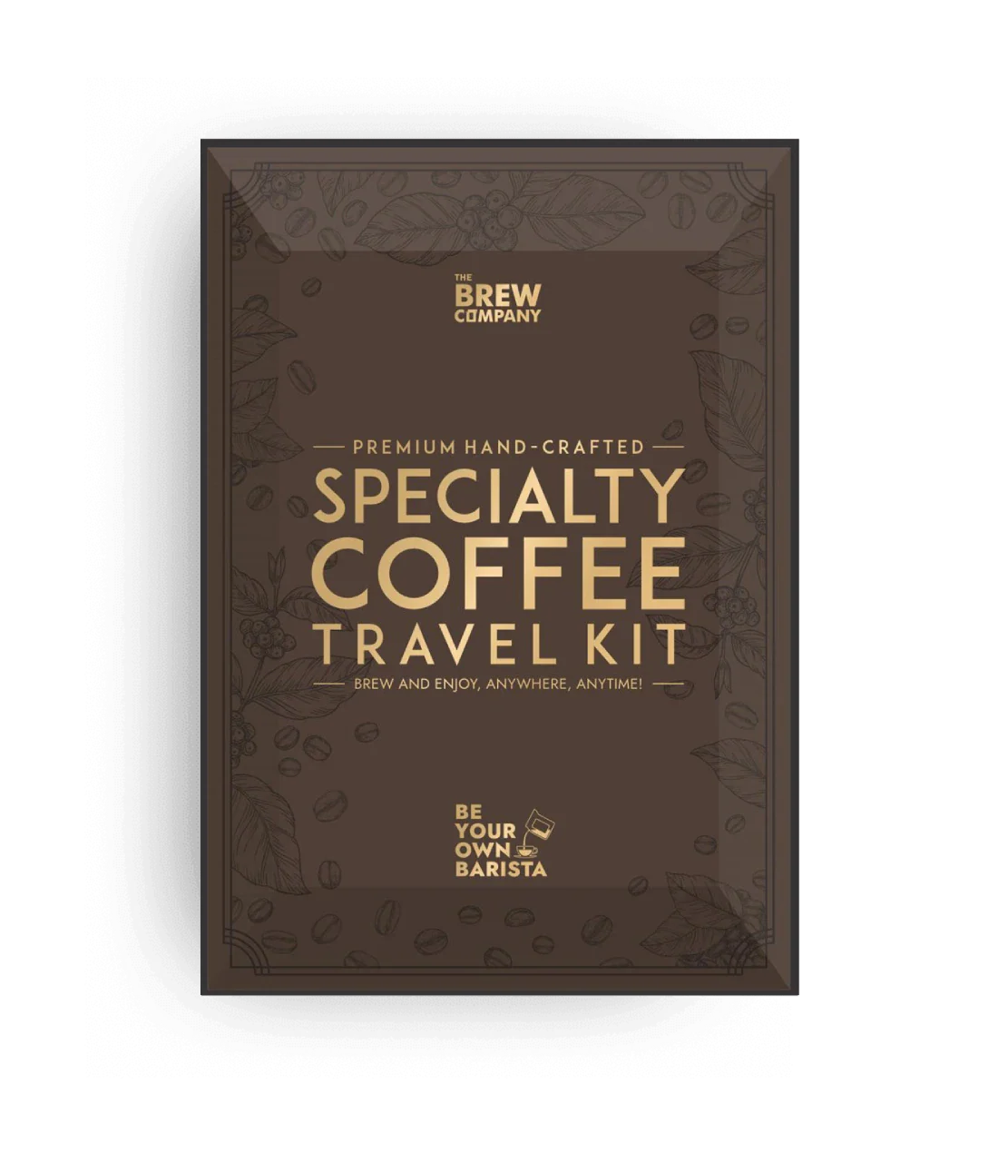 Atvirukas Su Kava Specialty Coffee Travel Kit, THE BREW COMPANY, dovanų 2 pakeliais kavos, bonboni kavos rinkinių pasirinkimas