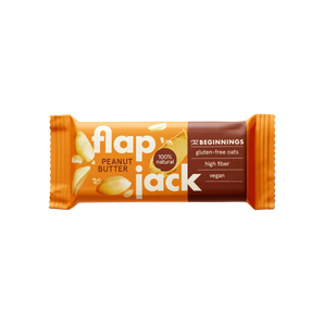 Avižinis batonėlis FlapJack su žemės riešutų sviestu, be glitimo, tinkamas veganams, 60 g.