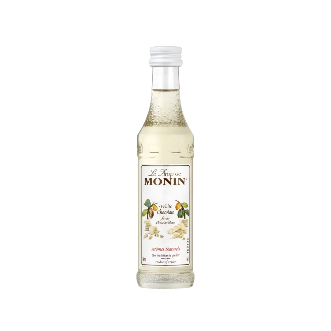 Balto šokolado sirupas MONIN, 50 ml