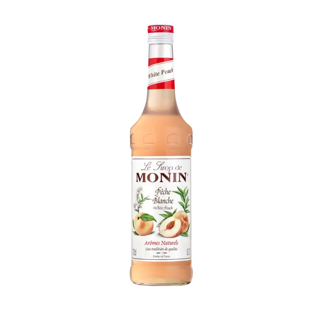 Baltųjų persikų sirupas MONIN, 0,7 l