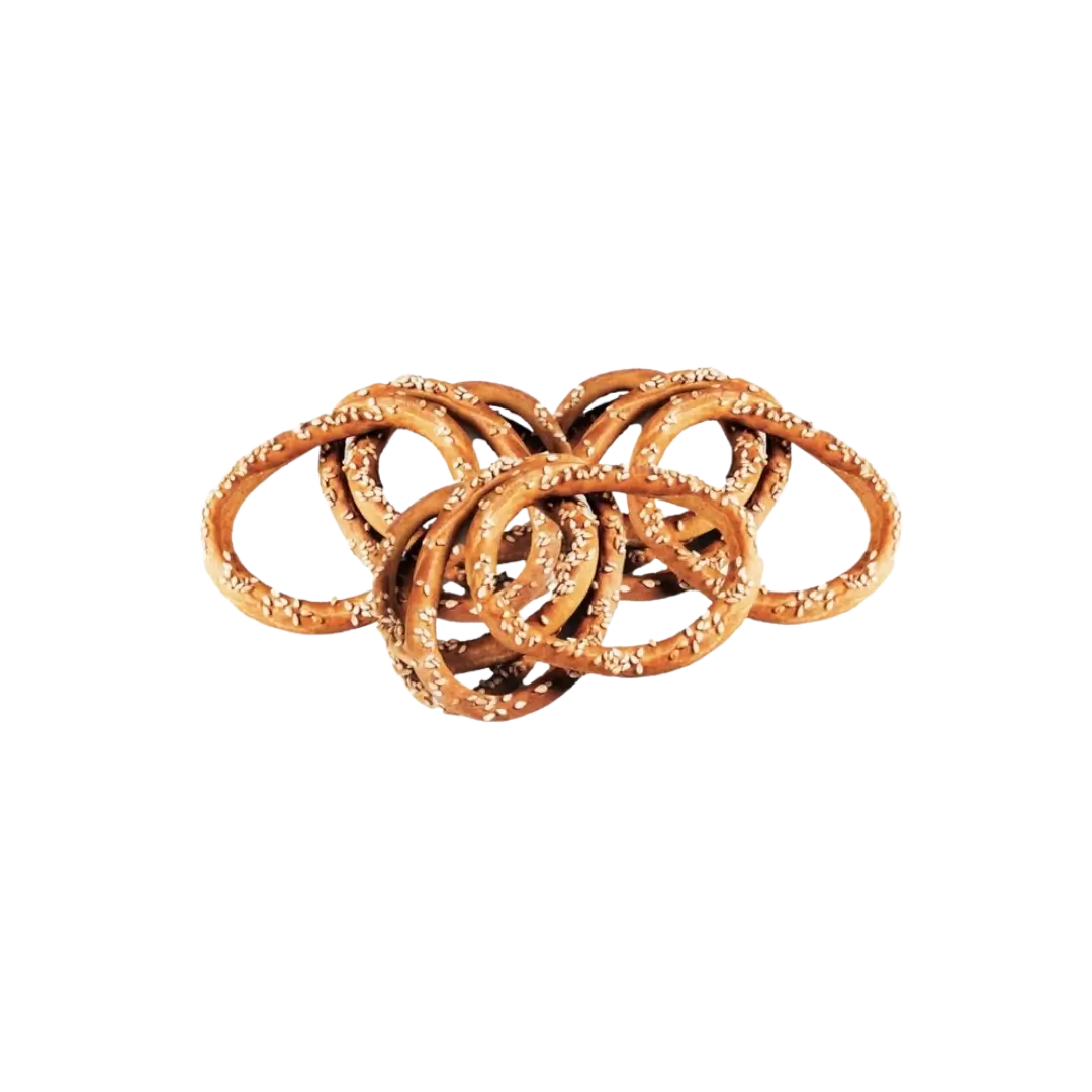 Riestainiai traškučiai su sezamo sėklomis PODOLĖS, TERRA, 380 g