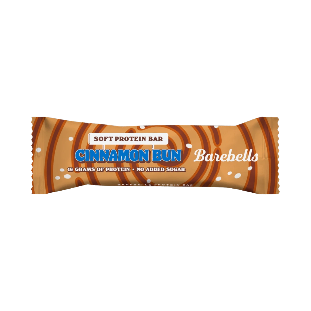 Batonėlis Soft Protein Bar CINNAMON BUN, BAREBELLS, 55 g