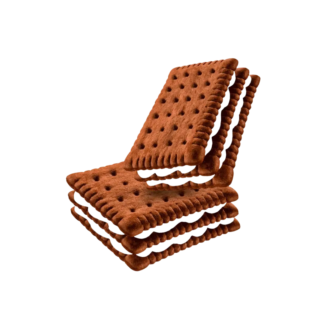 Dr.Gerard šokoladiniai sausainiai su grietinėlės įdaru, bonboni sausainiai