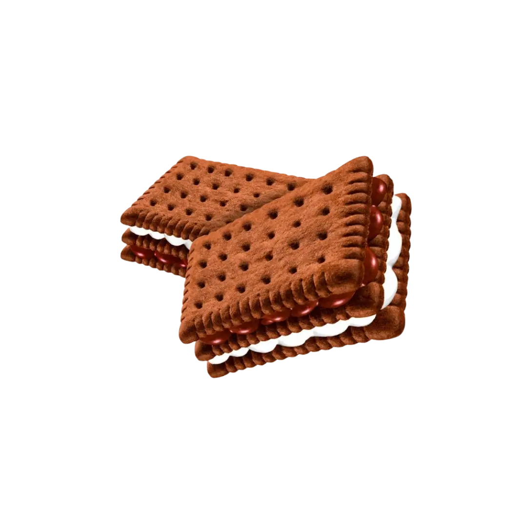 Sausainiai su grietinėlės ir šokoladiniu kremu MAFIJNE DUO, DR. GERARD, 800 g