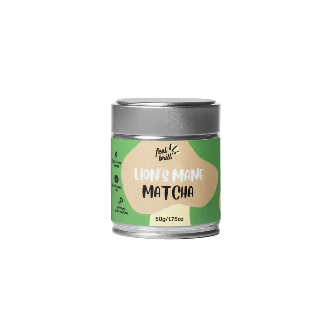 Matcha žalioji arbata su Lion's Mane FEEL BRILL