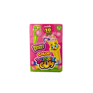 JOHNY BEE Color Bubble Gum yra kramtomoji guma įvairių skonių.