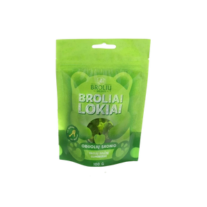 Obuolių skonio guminukai su medumi BROLIAI LOKIAI 100 g – obuoliniai minkšti guminukai bonboni parduotuveje