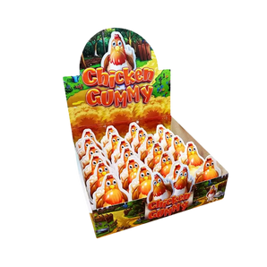 Chicken gummy želė vištelės formos dėžutė