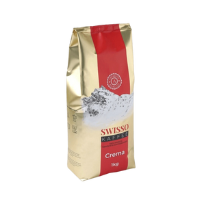 Swisso Kaffee crema 1kg kavos pupeles, bonboni kavos