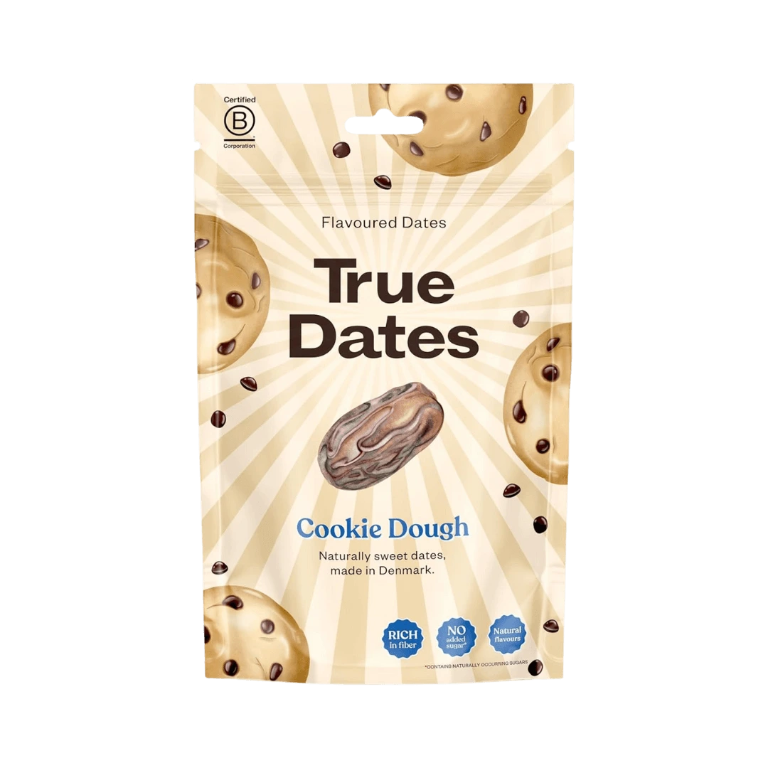 Datulės su sausainių skoniu TRUE DATES, 100 g