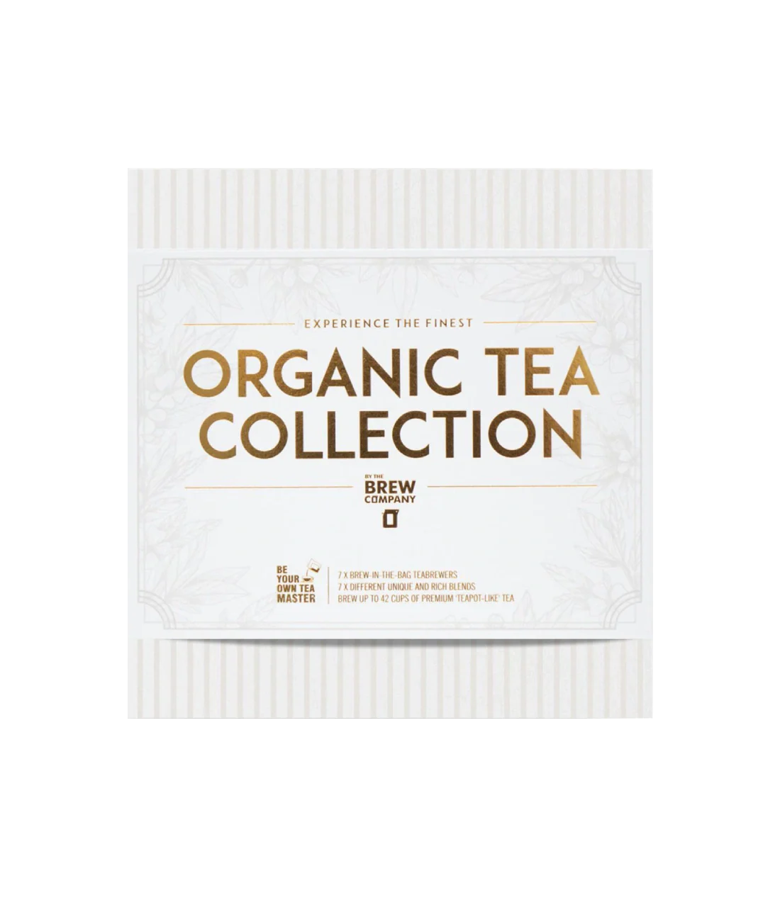 Ekologiškų arbatų rinkinys Teabrewer Organic Tea Collection, THE BREW COMPANY dovanų dėžė su 7 arbatų pakeliais bonboni arbatos rinkinių pasirinkimas