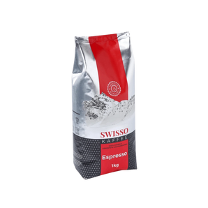 Swisso Kaffee espresso 1kg kavos pupeles, bonboni kavos