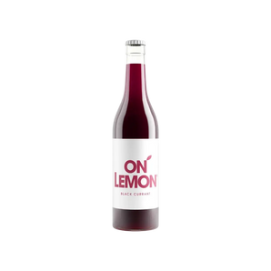 Gaivusis gėrimas su juodaisiais serbentais ON LEMON Black Currant, 330 ml skardinė – Bonboni