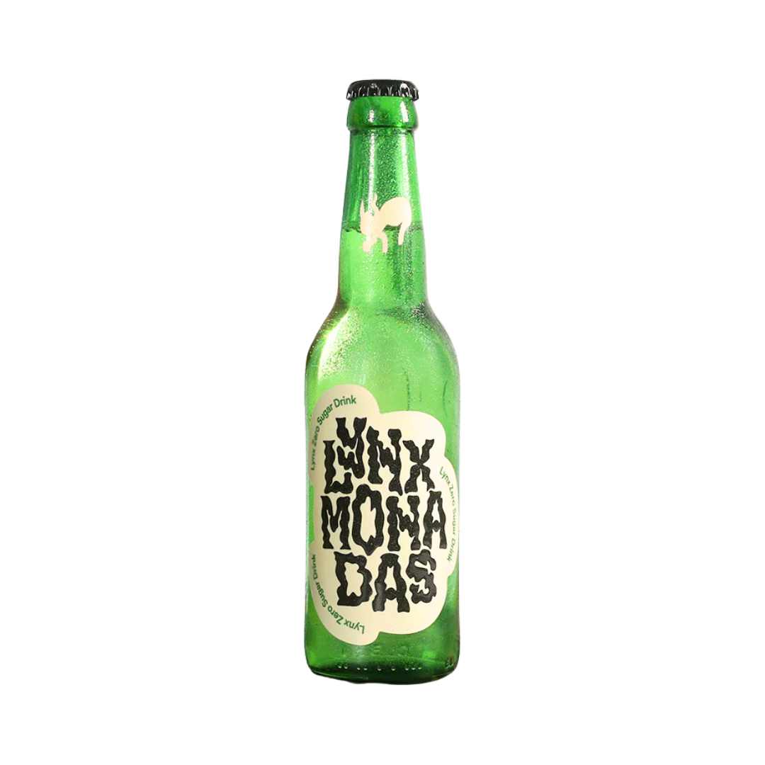 Gazuotas gaivusis gėrimas su kanapėmis be cukraus LYNXMONADAS, 330 ml