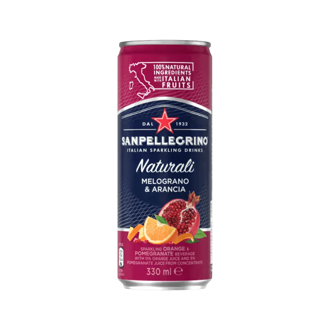 Gazuotas gėrimas Melograno & Aranciata, San Pellegrino, 330 ml