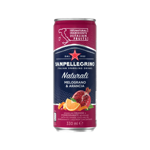 San Pellegrino gazuotas gėrimas Melograno & Aranciata, apelsinai ir granatos, 330 ml – Bonboni itališki gėrimai