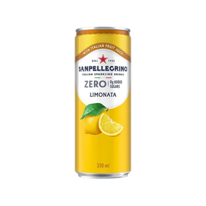 San Pellegrino gazuotas gėrimas Zero Limonata, citrinos, be pridetinio cukraus 330 ml – Bonboni itališki gėrimas