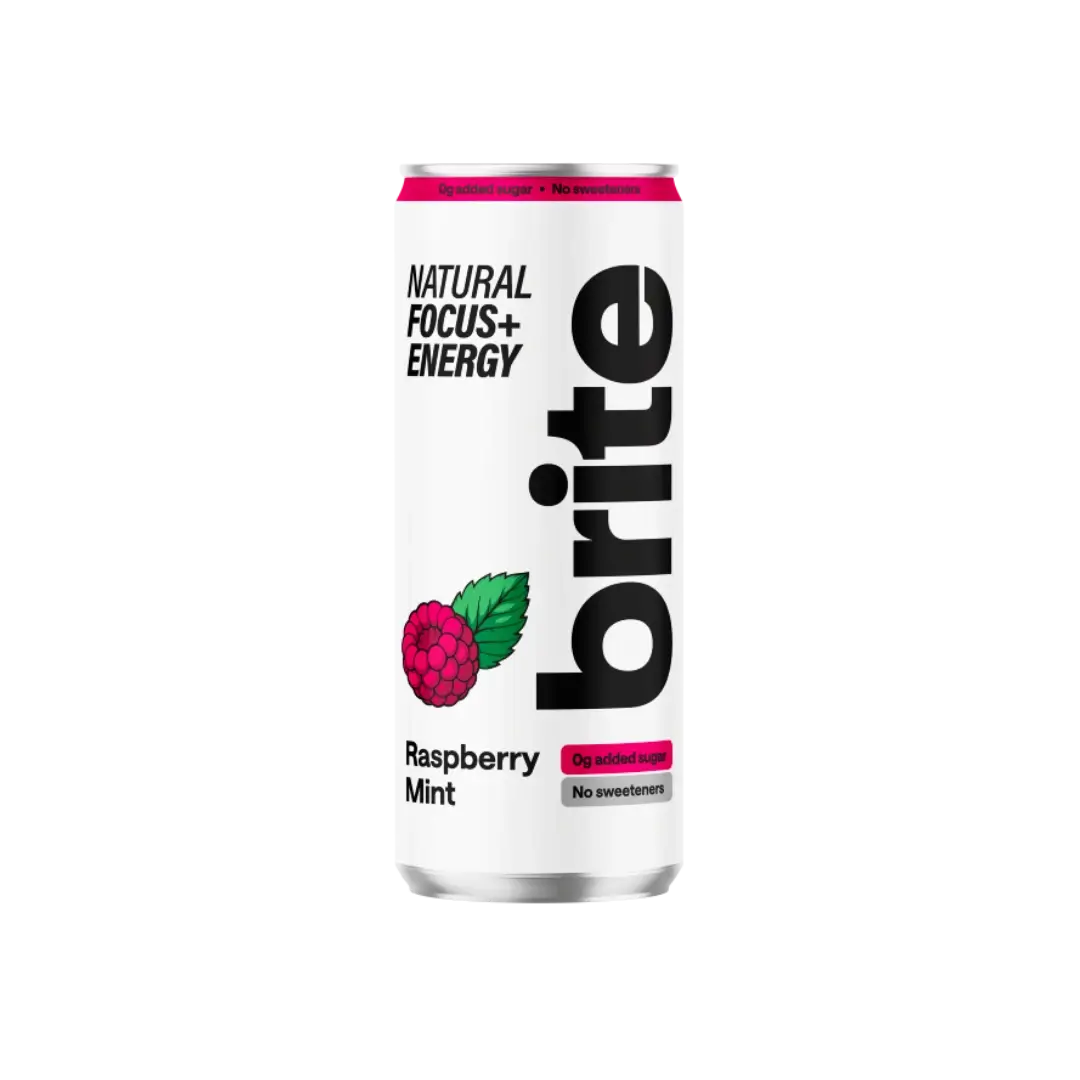 Energinis gėrimas RASPBERRY & MINT, BRITE, 330ml