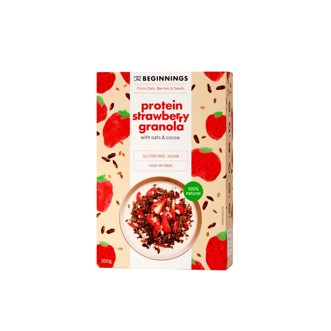 Granola su braškėmis, THE BEGINNINGS, 200 g