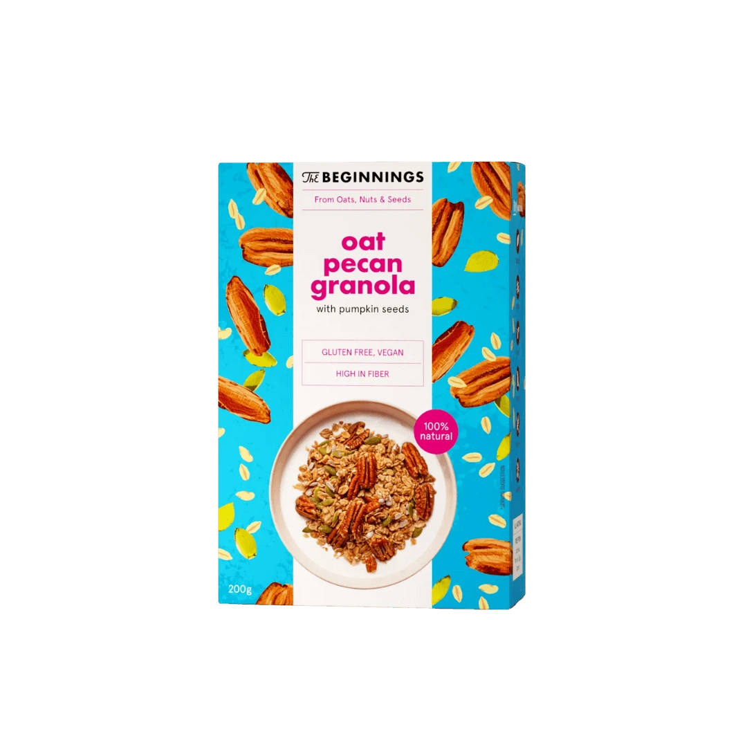 Granola su pekano riešutais, THE BEGINNINGS, 200 g