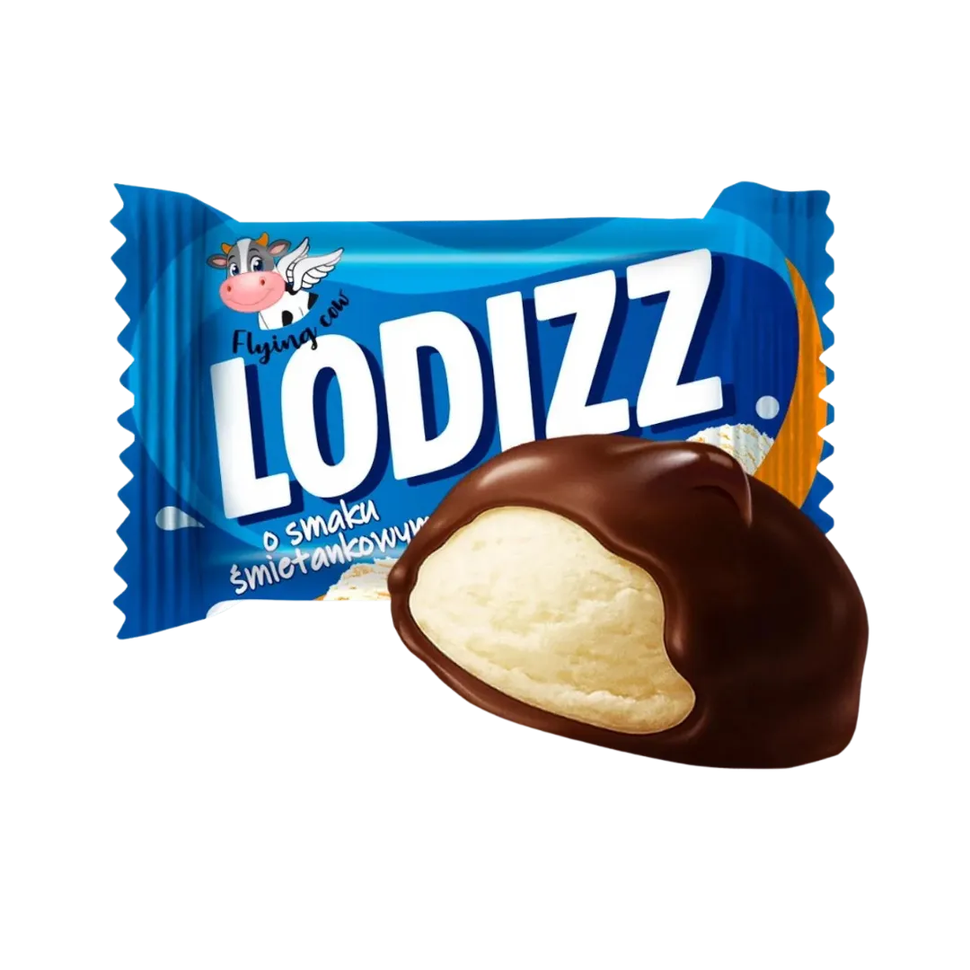 Zefyriniai saldainiai grietinėlės skonio LODIZZ