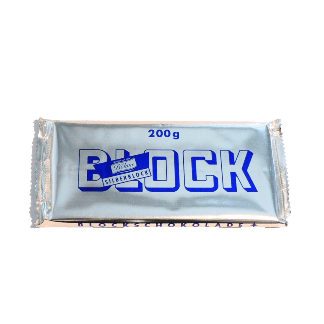 Juodasis konditerinis šokoladas „SilberBlock“, 200 g.