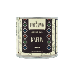 „Kafija“ – bekofeinė skrudintų šaknų ir karamelinio miežių salyklo kava.