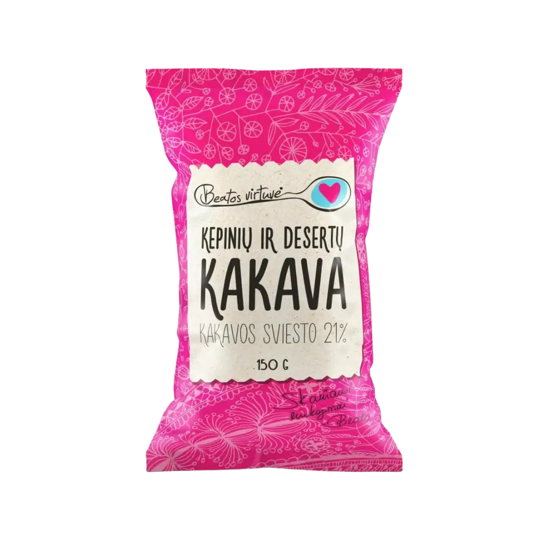 Kepinių ir desertų kakava BEATOS VIRTUVĖ, 150 g