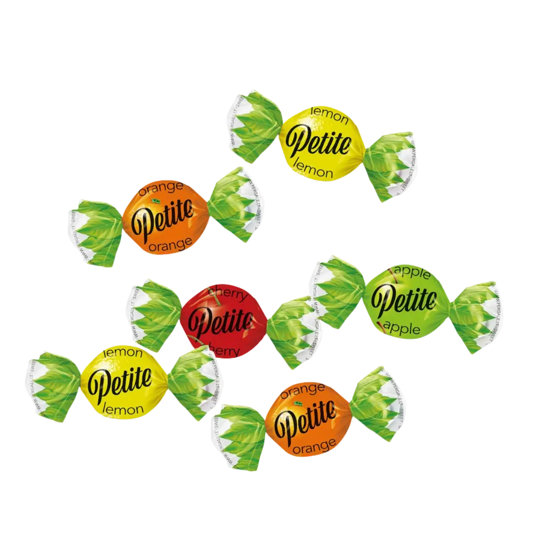 Saldainiai karamelė Petite, PERGALĖ