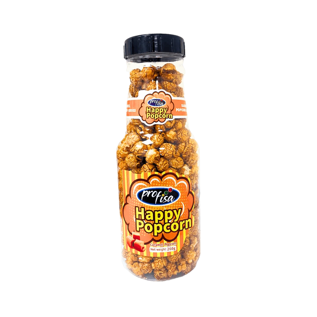 Karameliniai spragėsiai HAPPY POPCORN, 260 g