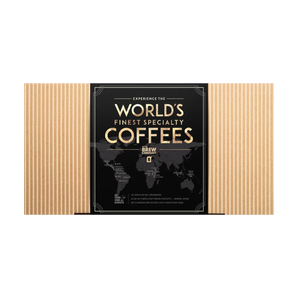 Kavos dovanų rinkinys Coffeebrewer World's Finest Specialty Coffees, THE BREW COMPANY dovanų dėžė su 10 pakelių kavos bonboni kavos rinkinių pasirinkimas