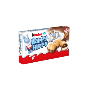 Kinder Happy Hippo Cacao – traškus vaflis su pieno ir kakavos kremu