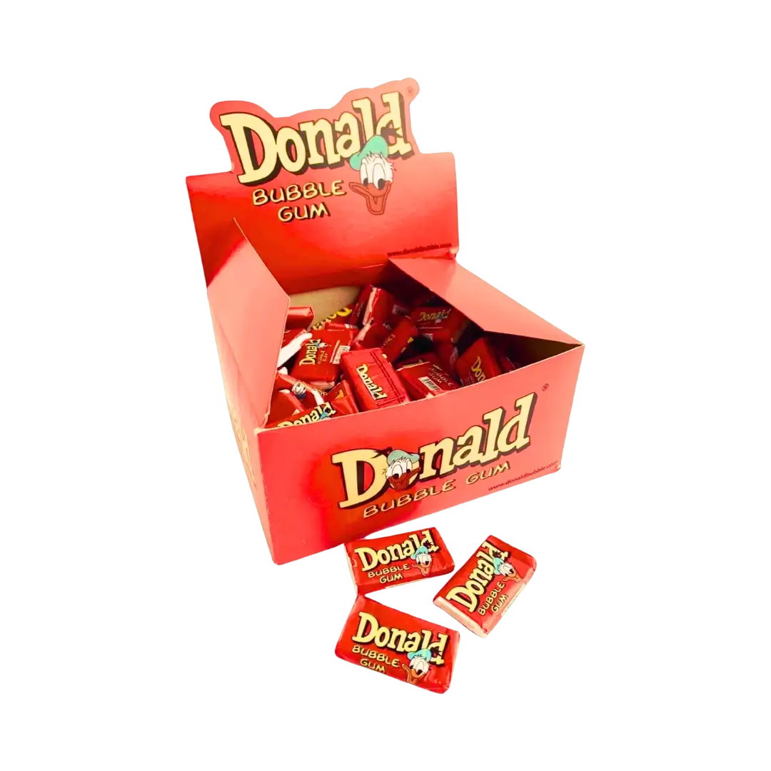 Kramtomoji guma DONALD raudona, 450 g