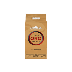 Lavazza Qualità Oro 100% Arabica malta kava, bonboni kavų pasirinkimas