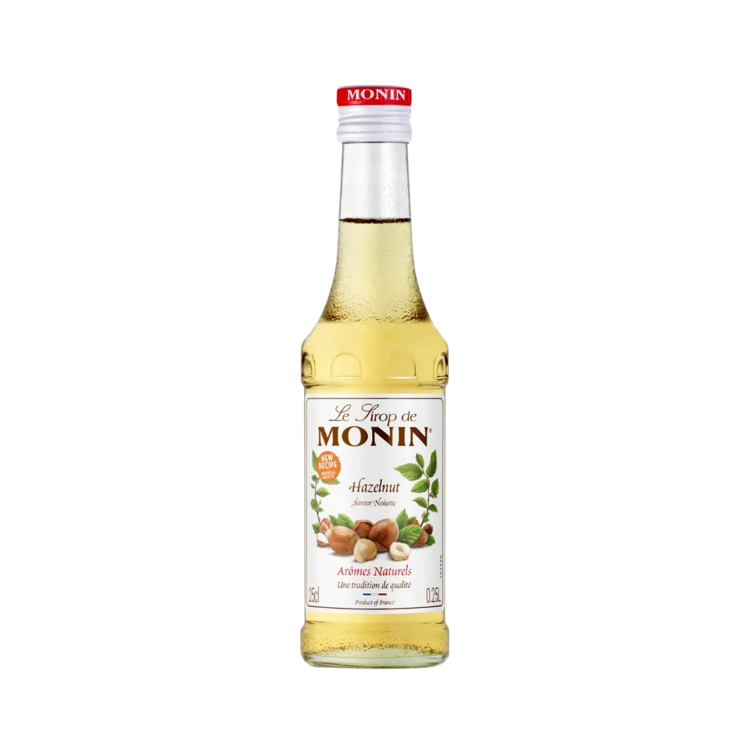 Skrudintų riešutų sirupas MONIN, 0,25 l