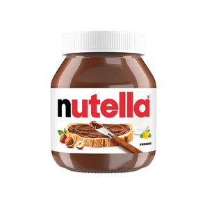 Kremo „Nutella®“ indelis su užrašu ir logotipu