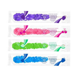 „Roses Brands Crystal Wand“ – spalvingas retro stiliaus ledinukas, 22 g pakuotė.