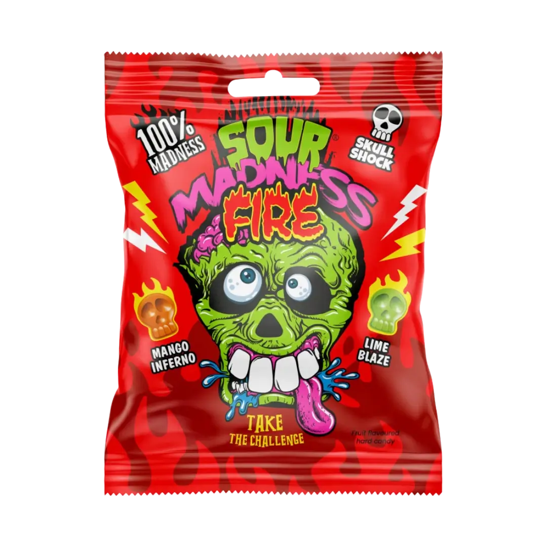 Ledinukai Sour Madness Fire 60g įvairių skonių