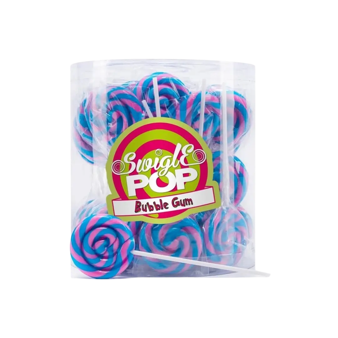 Ledinukai kramtomosios gumos skonio SWIGLE POP, 12 g
